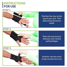 img 1 attached to Universal Tendonitis Post Surgery Stability Adjustable Sports & Fitness