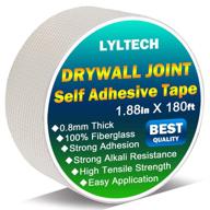 drywall joint tape, 13 mesh fiberglass: 1.88-inch x 180feet, heavy-duty self-adhesive patch for wall cracks and seams логотип