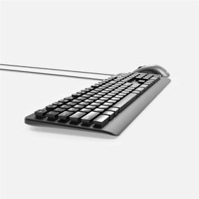 img 2 attached to 💦 AZIO KM535: Enhance Your Typing Experience with Antimicrobial Protection and Waterproof Design