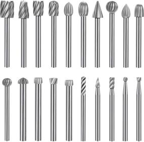 img 4 attached to 🛠️ Enhanced Woodworking Accessories Set: Rotary Burr Tools