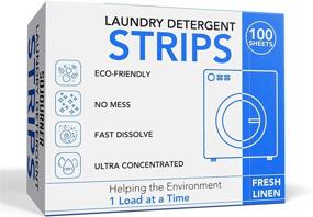 img 4 attached to 🌿 Eco-Friendly Laundry Detergent Sheets (200 Loads) | Biodegradable, Zero Waste, Plastic-Free, Planet-Friendly Laundry Soap Strips