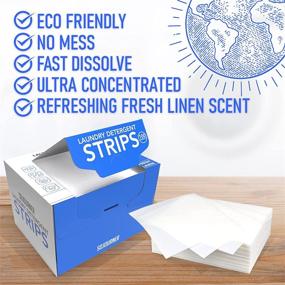 img 3 attached to 🌿 Eco-Friendly Laundry Detergent Sheets (200 Loads) | Biodegradable, Zero Waste, Plastic-Free, Planet-Friendly Laundry Soap Strips