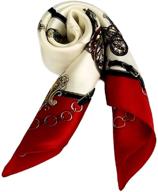 🧣 luxmint collections mulberry neckerchief: elevate your style with women's accessories in scarves & wraps logo