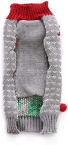 img 1 attached to BOBIBI Dog Sweater - Christmas Pet Cat Winter Knitwear for Warmth and Style