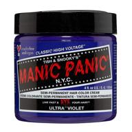 💜 ultra violet hair dye classic by manic panic logo