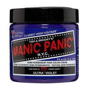 img 4 attached to 💜 Ultra Violet Hair Dye Classic by MANIC PANIC