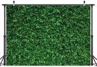 lywygg 7x5ft green leaves photography backdrops microfiber nature backdrop birthday background for party seamless photo booth prop cp-87 logo