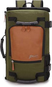 img 4 attached to 💧 Waterproof Green Multipurpose Women's Backpack - BE SMART