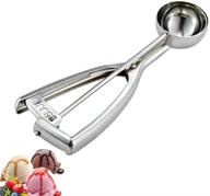 🍪 saebye medium cookie scoop: 2 tbsp / 30ml / 1 oz, 4.5 cm ball, stainless steel, secondary polishing - perfect for baking! logo