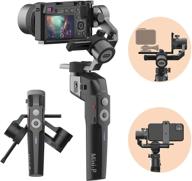 📷 moza mini p professional gimbal: 3-axis stabilizer for smartphones, gopro, compact & mirrorless cameras – up to 1.98lb payload, compatible with multiple devices logo