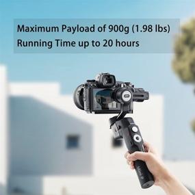 img 2 attached to 📷 MOZA Mini P Professional Gimbal: 3-Axis Stabilizer for Smartphones, GoPro, Compact & Mirrorless Cameras – Up to 1.98Lb Payload, Compatible with Multiple Devices