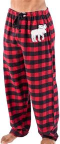 img 4 attached to Cozy Up in Style: Lazy One Flannel Pajama Pants for Men's Loungewear Comfort