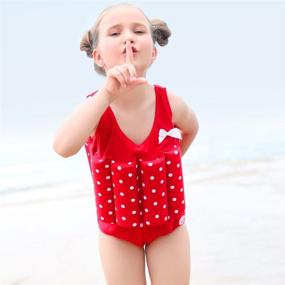 img 1 attached to 👶 Zerlar Adjustable Buoyancy Floatation Swimsuits: Perfect Fit for 1-10 Years Baby Girls