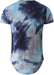 img 3 attached to 👕 Yellow Tie Dye Style T Shirts for Men - WEMELY Men's Clothing