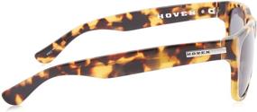 img 2 attached to Experience the Bold Style and Unrivaled Protection with Hoven Big Risky 39-2601 Wayfarer Sunglasses