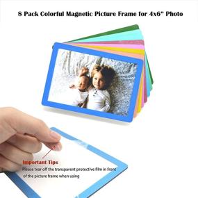 img 3 attached to LAGIPA Magnetic Picture Refrigerator Self Adhesive Home Decor and Photo Albums, Frames & Accessories