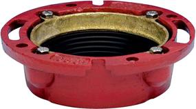 img 1 attached to 🚽 Oatey 42255 Closet Flange: 4-Inch Cast Iron - Durable and Reliable Plumbing Solution
