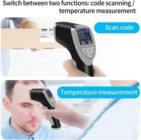 img 3 attached to 📱 Symcode 2D Bluetooth Wireless Barcode Scanner with Screen Setup via Button - Portable Handheld Multifunctional Barcode Reader