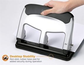 img 3 attached to 🔧 BOSTITCH EZ Squeeze 40-Sheet 3-Hole Punch with HP40 Technology