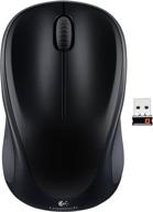 logitech m317 wireless mouse with unifying receiver – black: enhanced connectivity and versatile performance logo