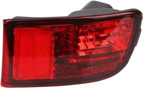 img 4 attached to 🚘 MbuyDIY Right Rear Bumper Reflector Tail Light Passenger Side for 2003-2005 4Runner - High-Quality Replacement