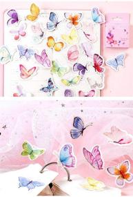 img 4 attached to Colorful Butterfly Scrapbook Planners Journals