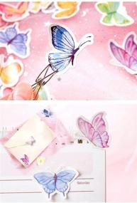 img 2 attached to Colorful Butterfly Scrapbook Planners Journals