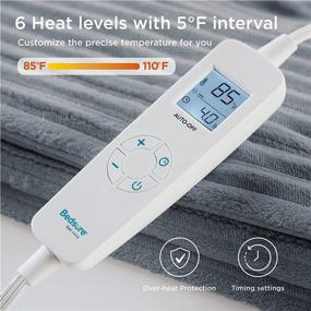 img 2 attached to Bedsure Heated Blanket Electric Certificated