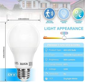 img 3 attached to 🔒 Enhanced Security Outdoor Daylight with JULLISON Motion Technology