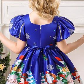 img 1 attached to 👗 HUAANIUE Girls Dress: Christmas Holiday Apparel and Dresses