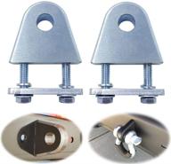 🏔️ mountainpeak heavy-duty shackle clevis mount bracket, bolt-on/weld-on, for 1/2'' shackle logo