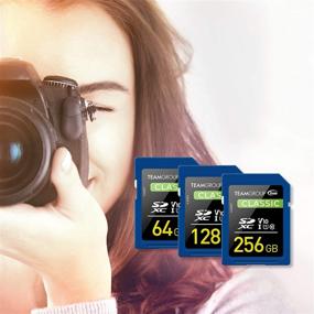 img 3 attached to 📸 64GB UHS-I/U1 SDXC Memory Card: Fast 80MB/s Read Speed for Full-HD Video & Photo Shooting by TEAMGROUP