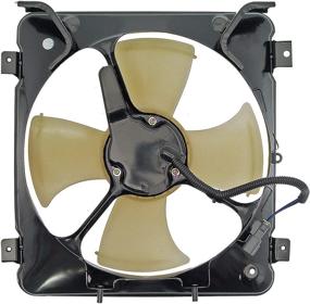 img 2 attached to 🔧 Dorman 620-218 Radiator Fan Assembly: Efficient Cooling in Sleek Black Design