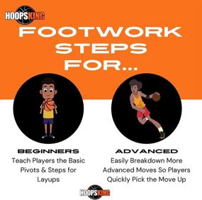 img 2 attached to Enhance Basketball Skills with HoopsKing Basketball Footwork Training Steps and Learn to Dance - Includes Bonus DVD for Optimal Results