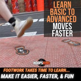 img 3 attached to Enhance Basketball Skills with HoopsKing Basketball Footwork Training Steps and Learn to Dance - Includes Bonus DVD for Optimal Results