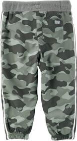 img 1 attached to Стильные и комфортные: спортивные штаны Osh Kosh для мальчиков с классической посадкой и матовым оттенком