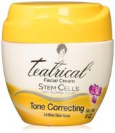 teatrical tone correcting face cream - enhanced with buddleja davidii stem cells, 8 ounces logo