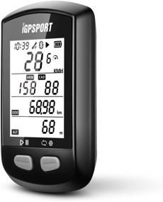 img 2 attached to 🚲 iGPSPORT iGS10 GPS Bike Computer: Wireless Bicycle Computer with ANT+, Cadence Speed Sensor Compatibility (Sensor Not Included)