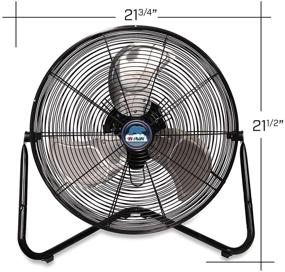 img 3 attached to 🌬️ B-Air FIRTANA-20X High Velocity Electric Industrial and Home Floor Fan, 20-inch - Powerful and Versatile Cooling Solution for Workspaces and Living Spaces
