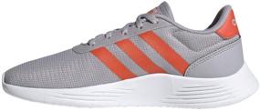 img 2 attached to Stylish and Comfortable adidas K Lite Racer 2.0 Grey/Solarred Running Shoes (FW2541)