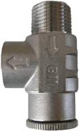 🔒 high-performance stainless steel pressure relief valve logo