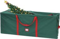 joiedomi durable waterproof christmas tree storage bag – fits disassembled artificial trees up to 9 ft, carry handles and zippered closure included logo