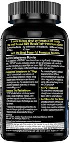 img 3 attached to MuscleTech Testosterone Booster Supplement Count