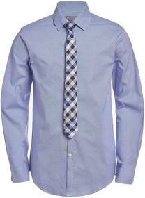 img 4 attached to 👕 Van Heusen Sleeve Dress Poplin: Stylish Boys' Clothing for Tops, Tees & Shirts!