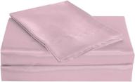 belles whistles pink satin sheet logo