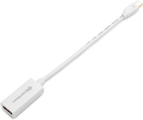 img 3 attached to Адаптер Cable Matters Mini DisplayPort to HDMI (Mini DP to HDMI) в белом цвете - совместимость с портом Thunderbolt и Thunderbolt 2.