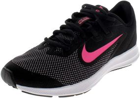 img 4 attached to Nike Unisex Kids Downshifter Running White Active Girls' Shoes for Athletic