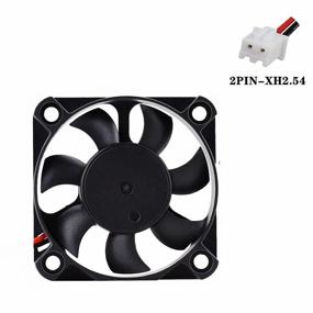 img 1 attached to 🌬️ WINSINN 50mm Fan 12V Brushless 5010 50x10mm - High Speed (Pack of 5Pcs): Efficient Cooling Solution for Electronics and Computer Systems