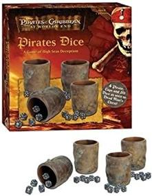 img 1 attached to 🏴 Pirates of the Caribbean Dice Game - Deception Edition