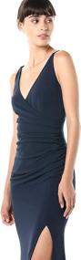 img 2 attached to Dress Population Womens Plunging Sleeveless Women's Clothing